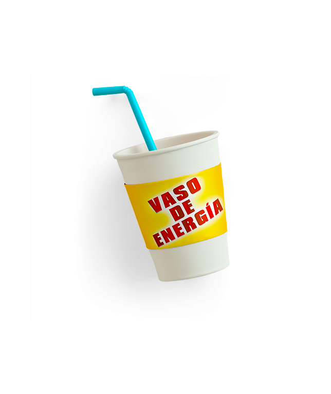 vaso de energía